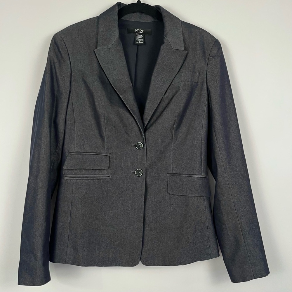 Victoria’s Secret Body by Victoria Grey Blazer – Size 6 – Two-Button – GUC